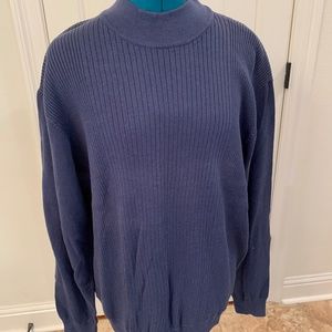Wilke-Rodriguez Mock Turtleneck Cable Sweater